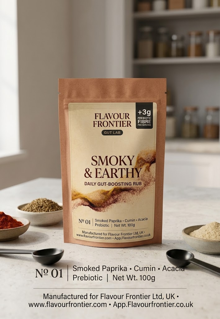 Gut Lab Nº 01 — Smoky & Earthy Daily Gut-Boosting Rub