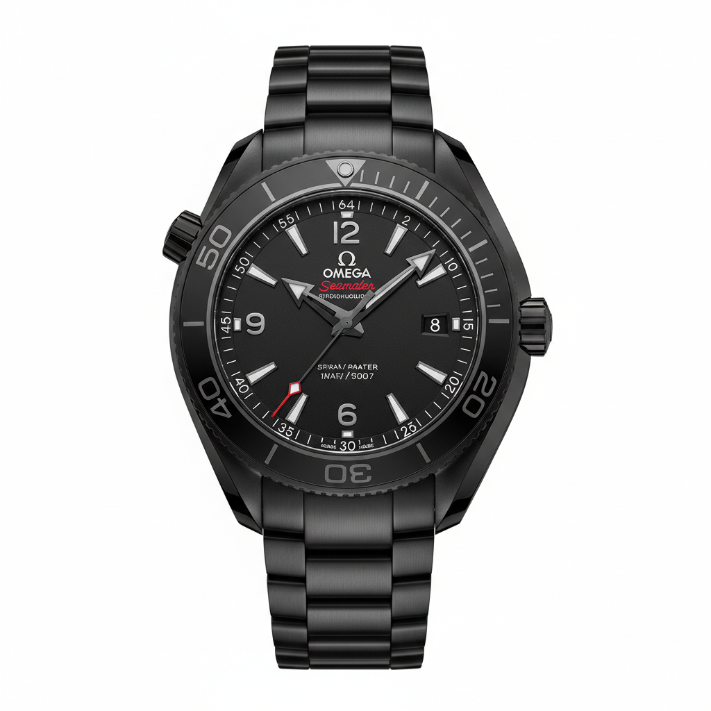 Omega Planet Ocean 600M Deep Black