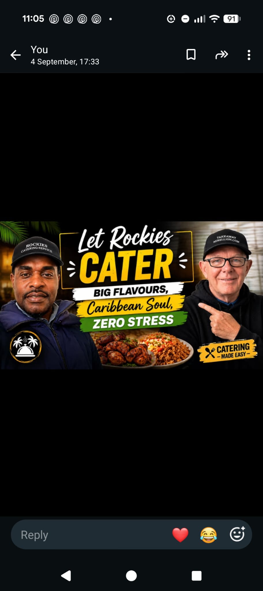 Let Rockies Cater