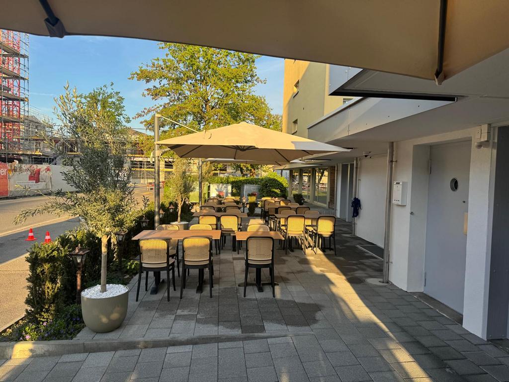 Terrasse Seitenansicht