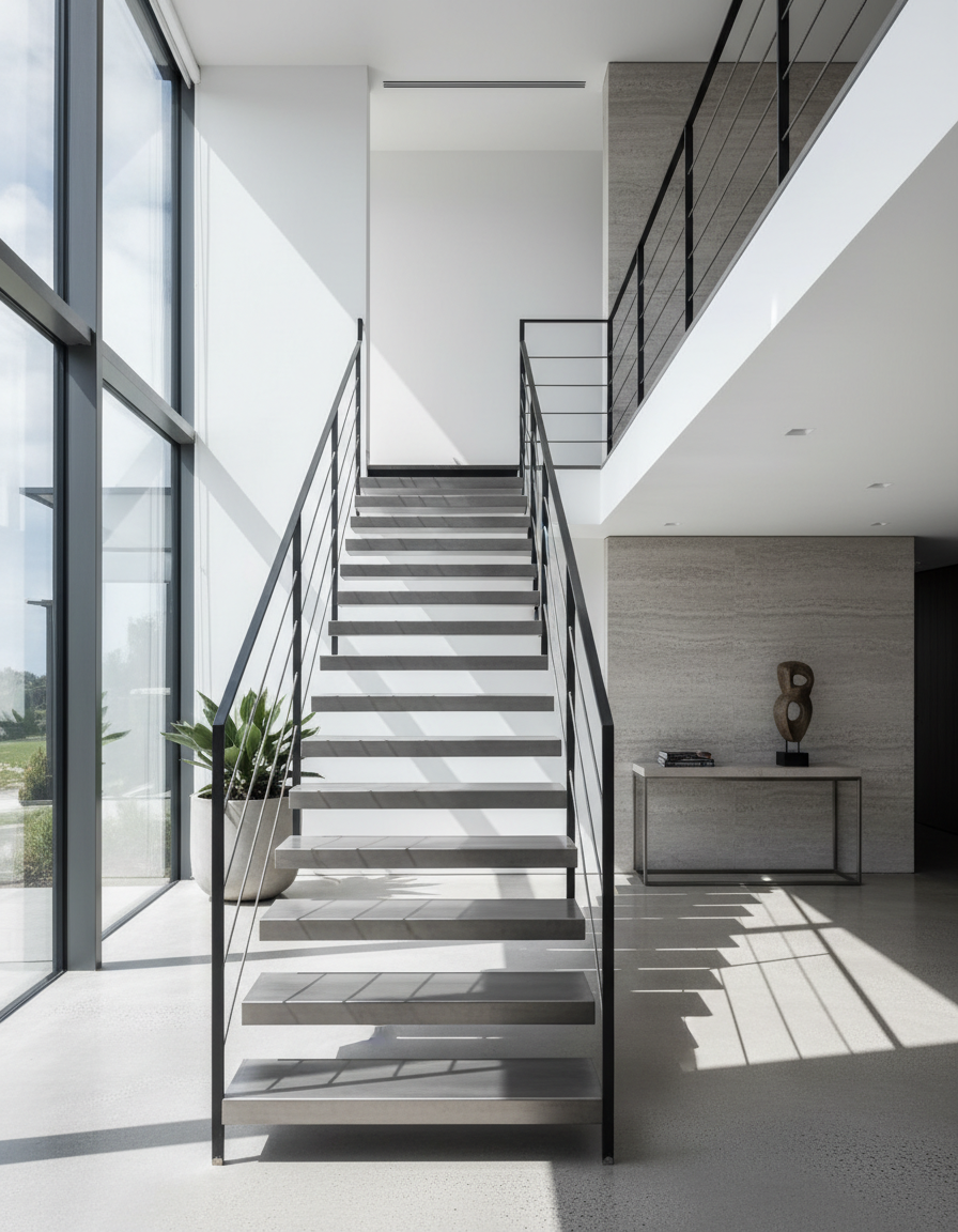Escadaria Moderna — Metaltec