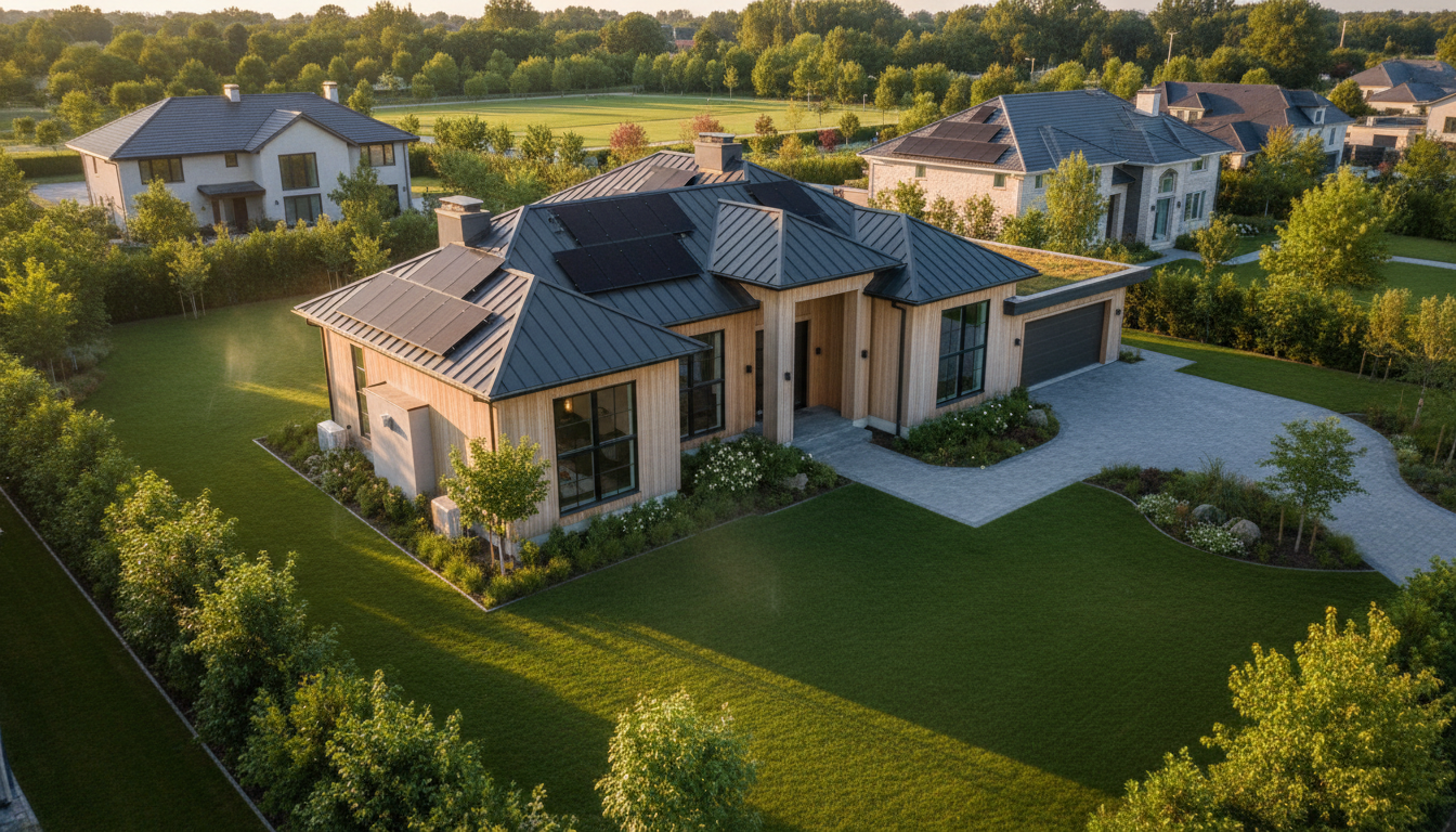 Beautiful energy efficient home