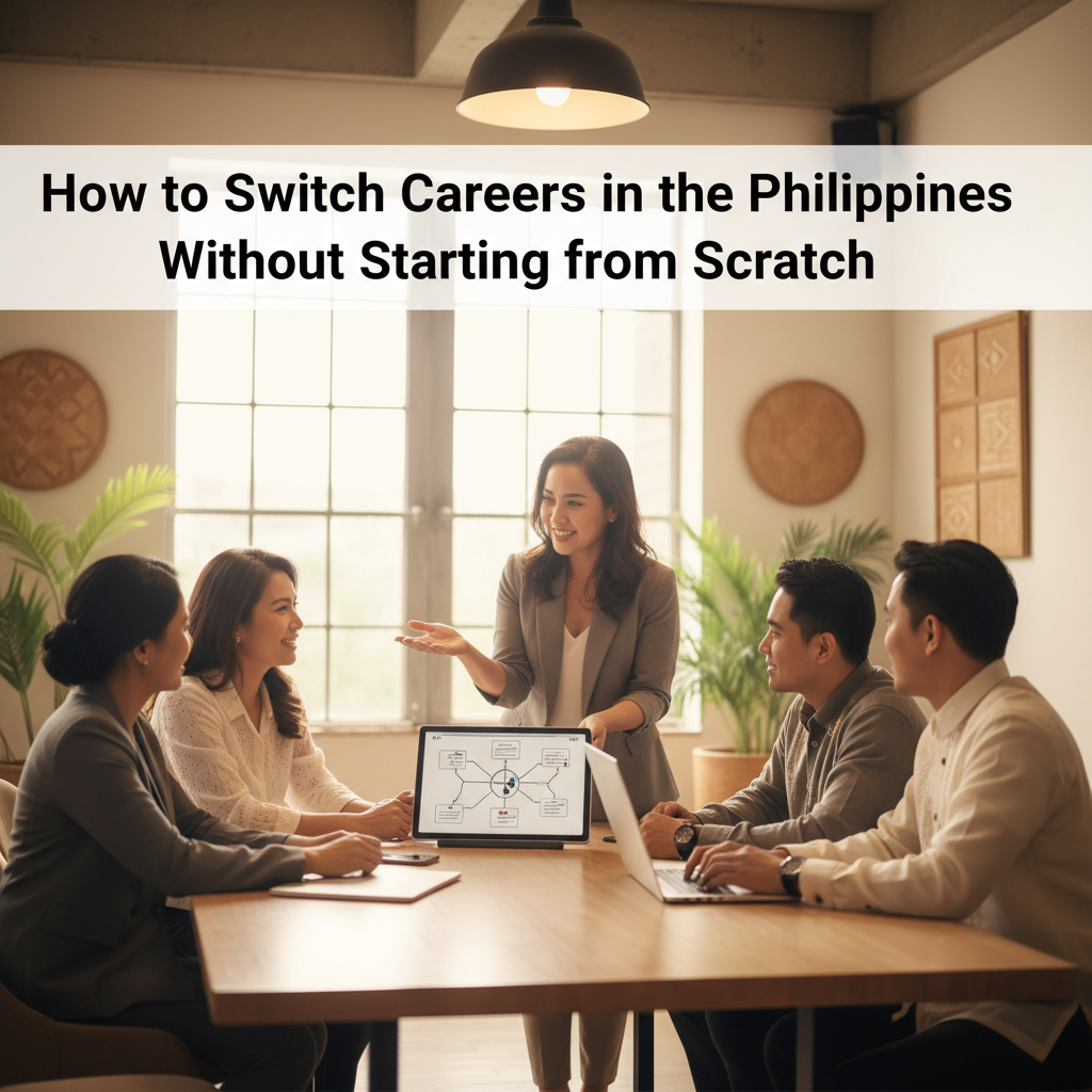 How to Switch Careers in the Philippines Without Starting from Scratch