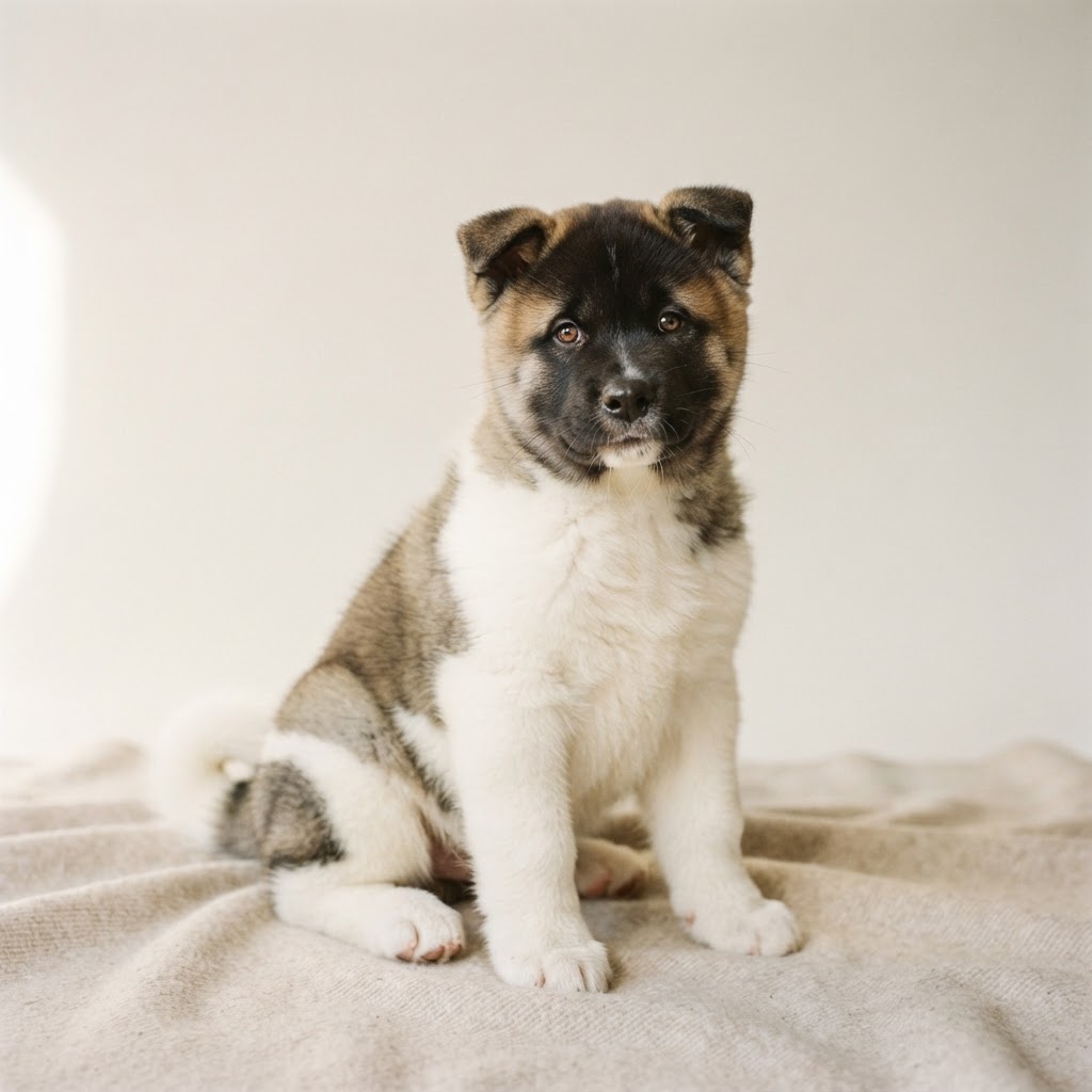 Akita amerykańska — puppy