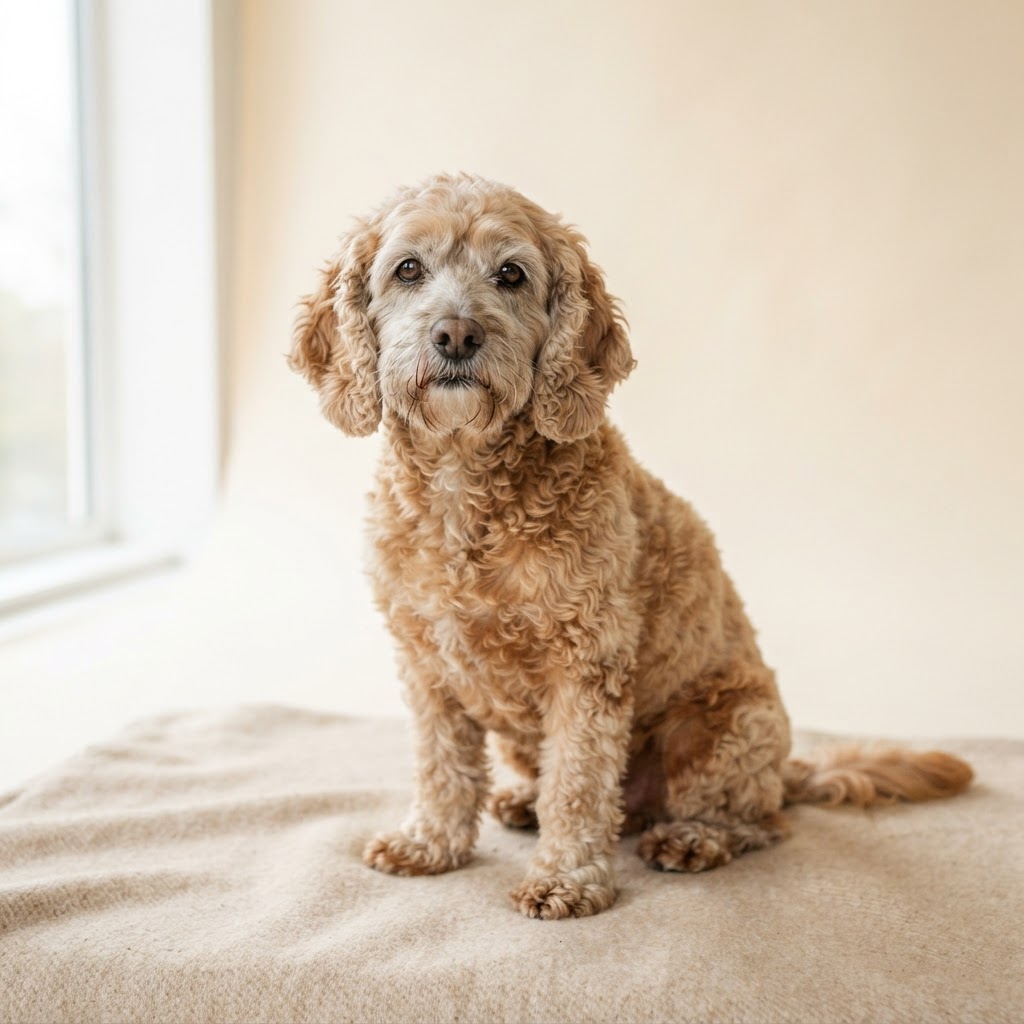 Cockapoo — senior dog