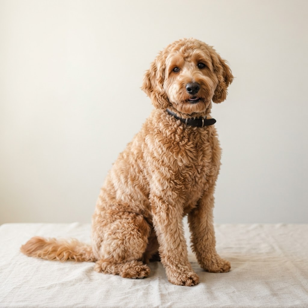 Labradoodle Średni — adult dog