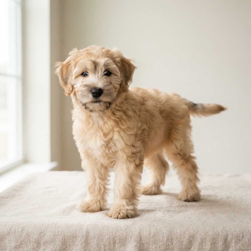 Irlandzki terier pszeniczny o miękkiej sierści — puppy