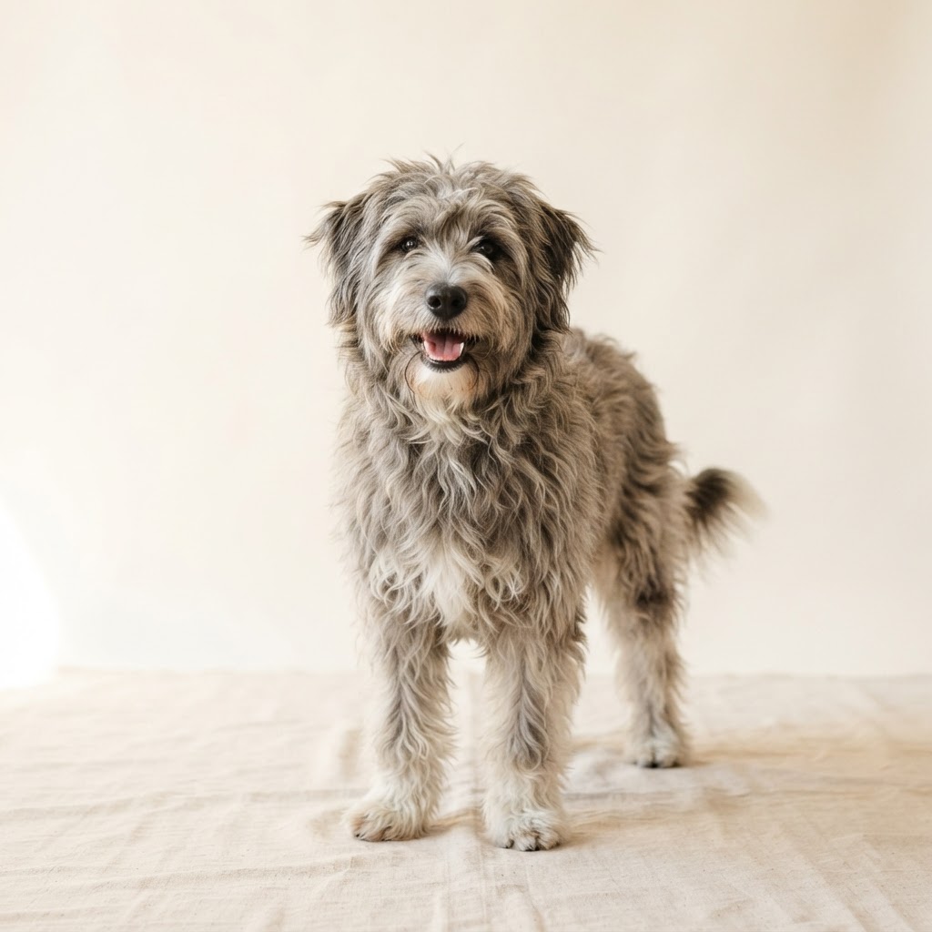 Owczarek Nizinny Polski — young dog