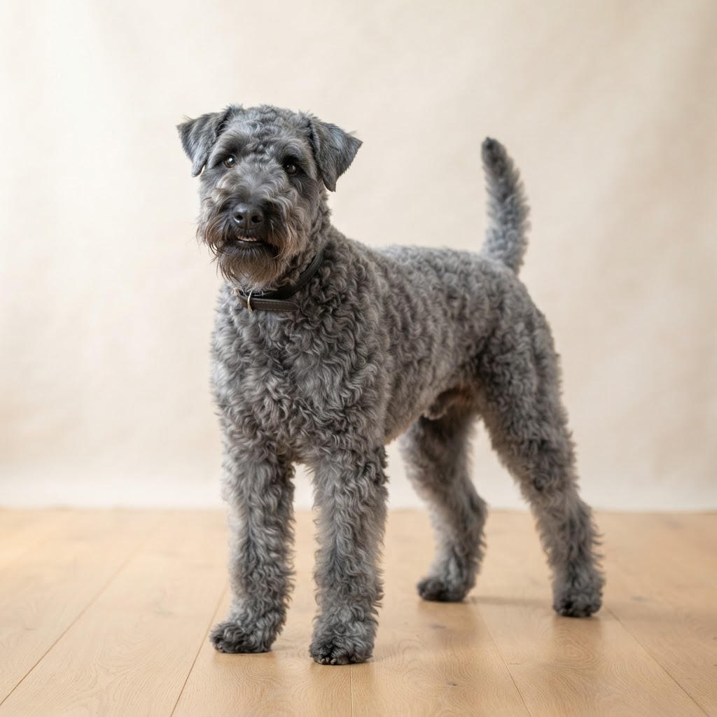 Kerry Blue Terrier — young dog