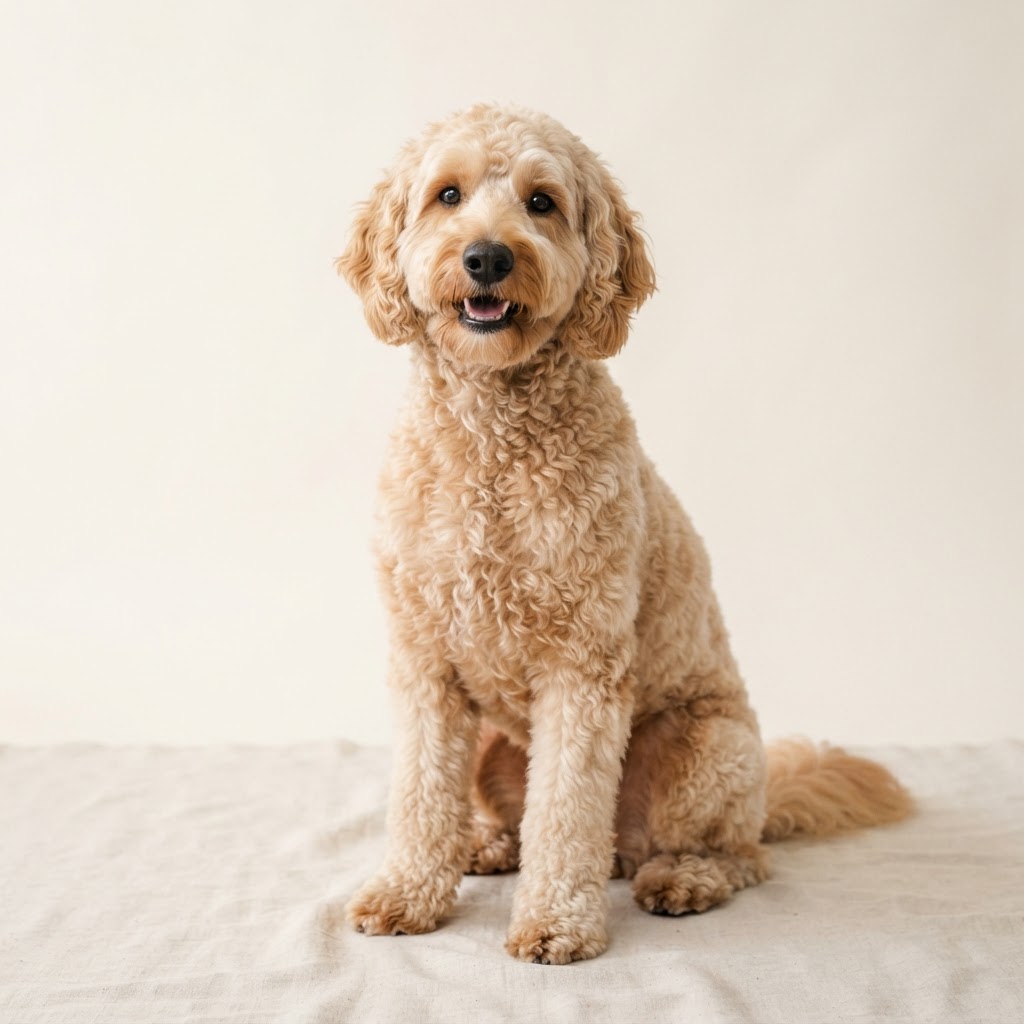 Labradoodle Średni — dorosły pies