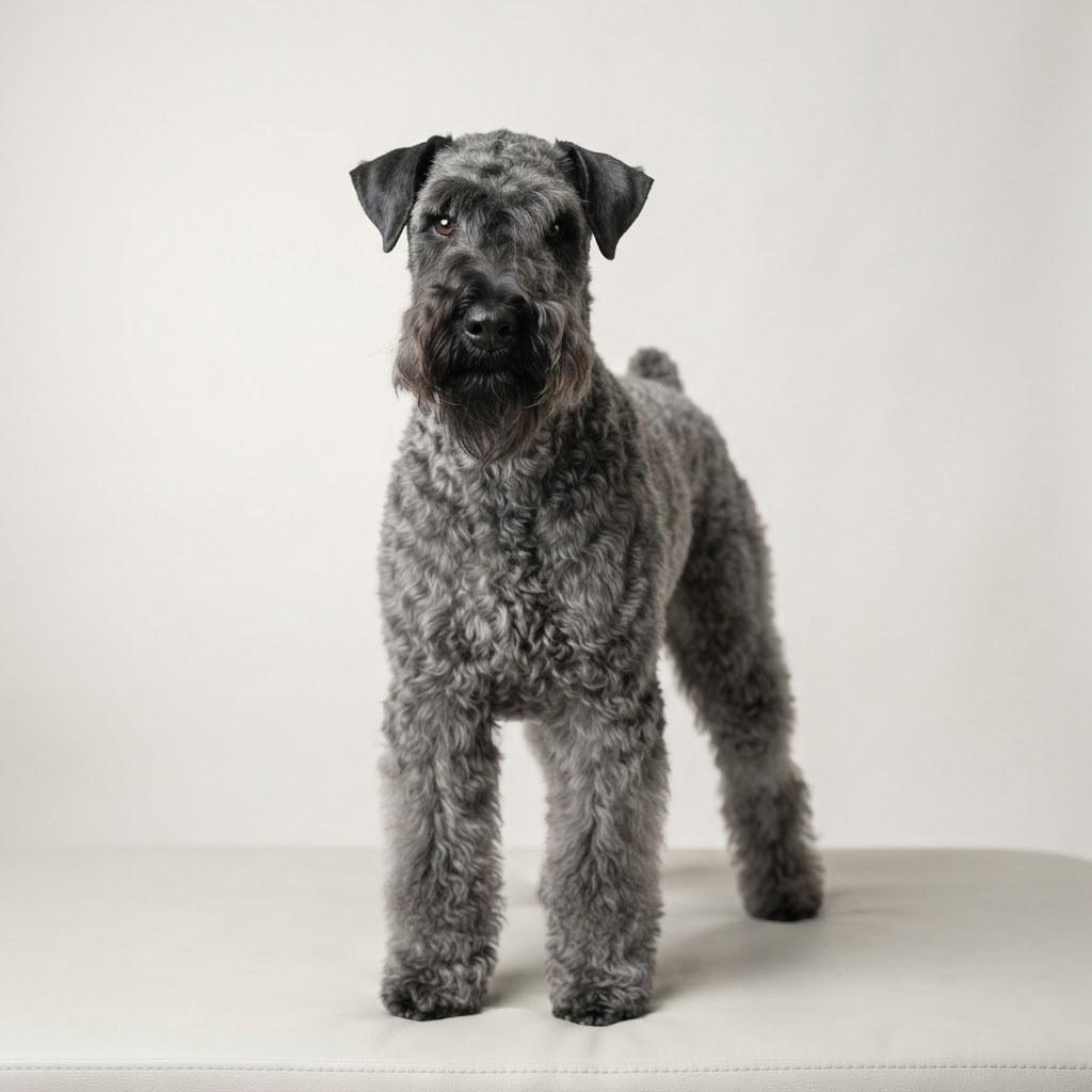 Kerry Blue Terrier — dorosły pies