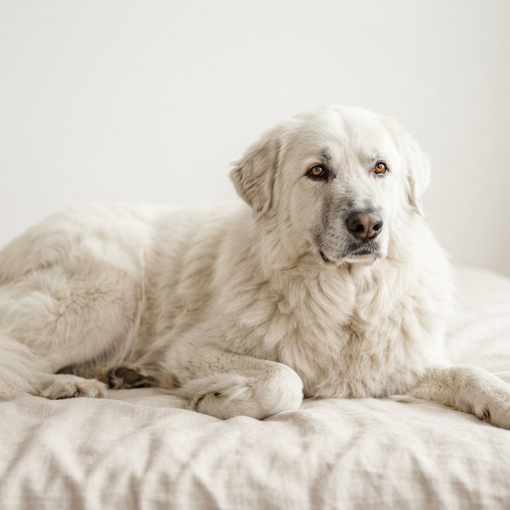 Owczarek Podhalański  — senior dog