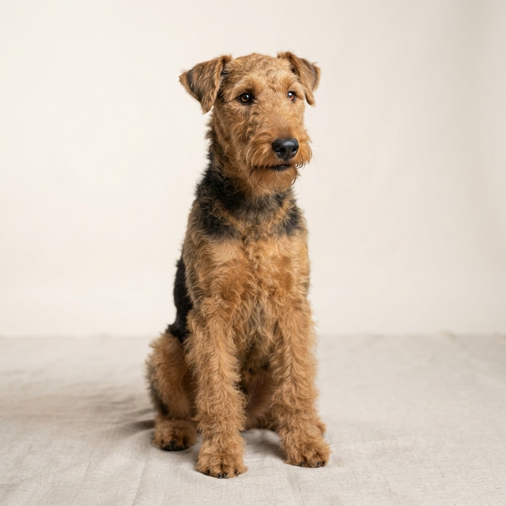 Airedale Terrier — young dog