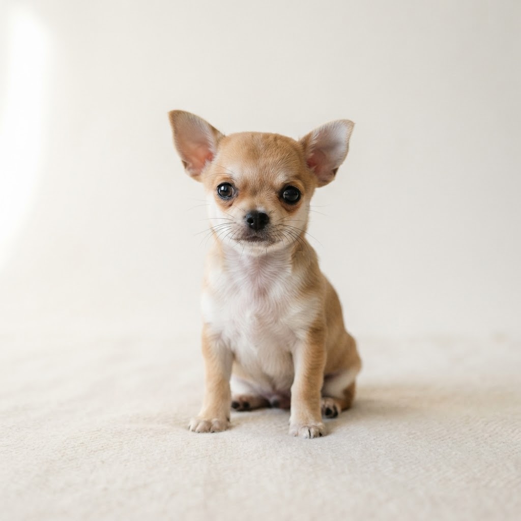 Chihuahua krótkowłosy — puppy