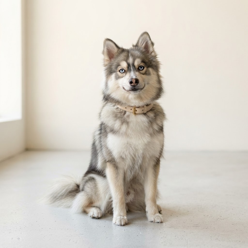 Pomsky — young dog