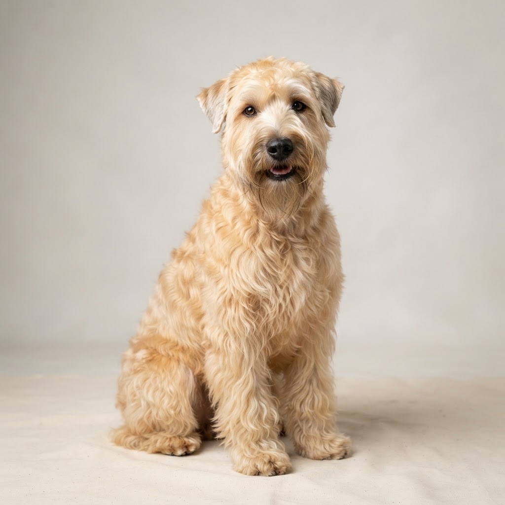 Irlandzki terier pszeniczny o miękkiej sierści — adult dog