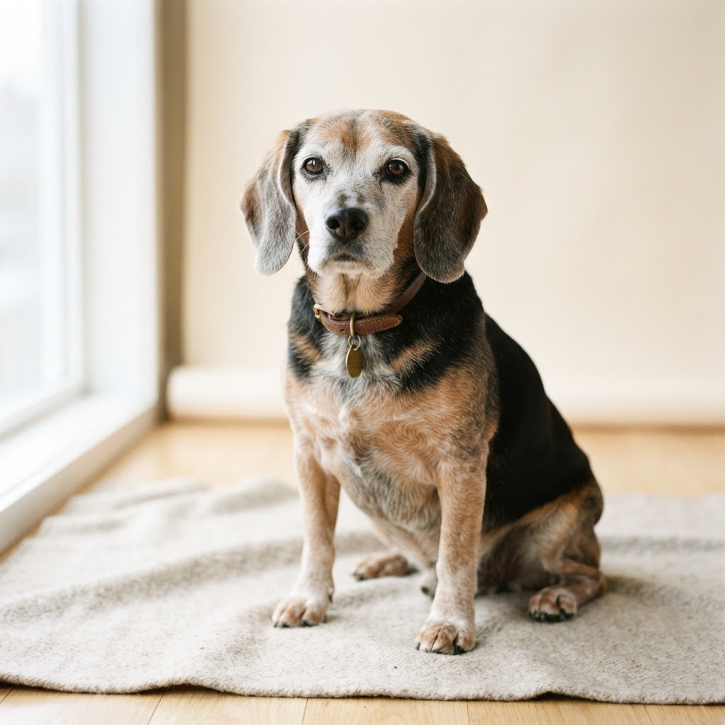 Beagle — senior dog