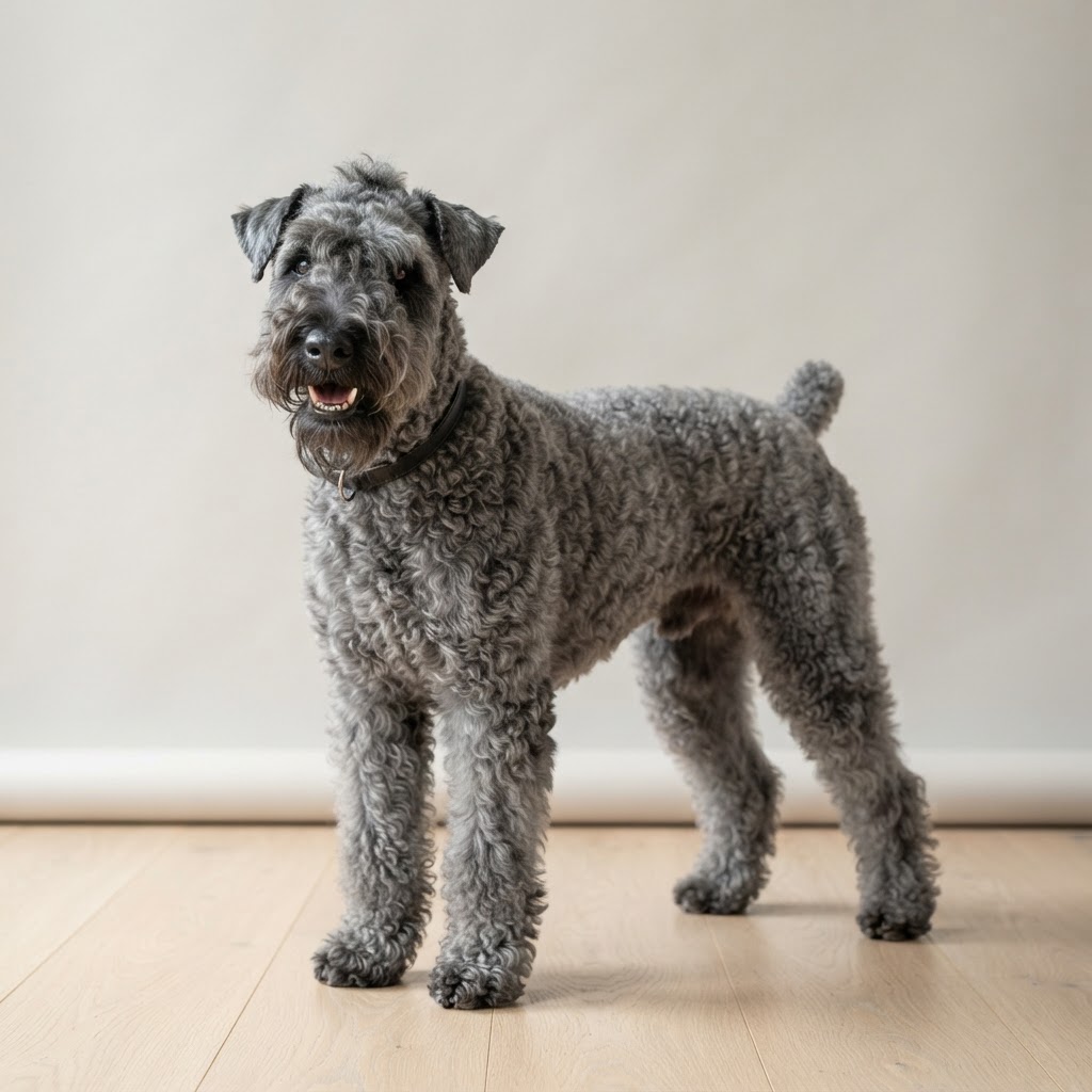Kerry Blue Terrier — adult dog