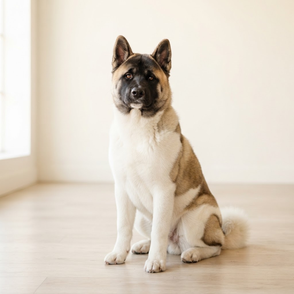 Akita amerykańska — young dog