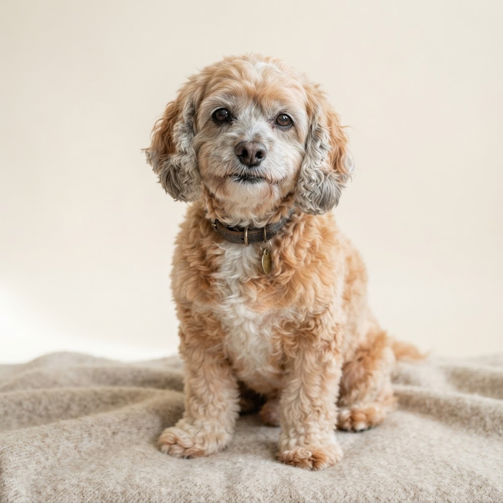 Cavapoo — senior dog
