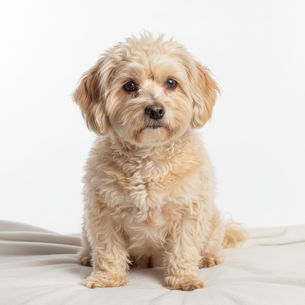 Maltipoo — senior dog