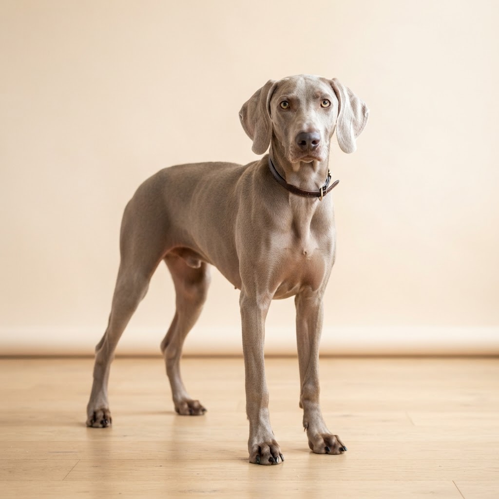 Wyżł Weimarski — young dog