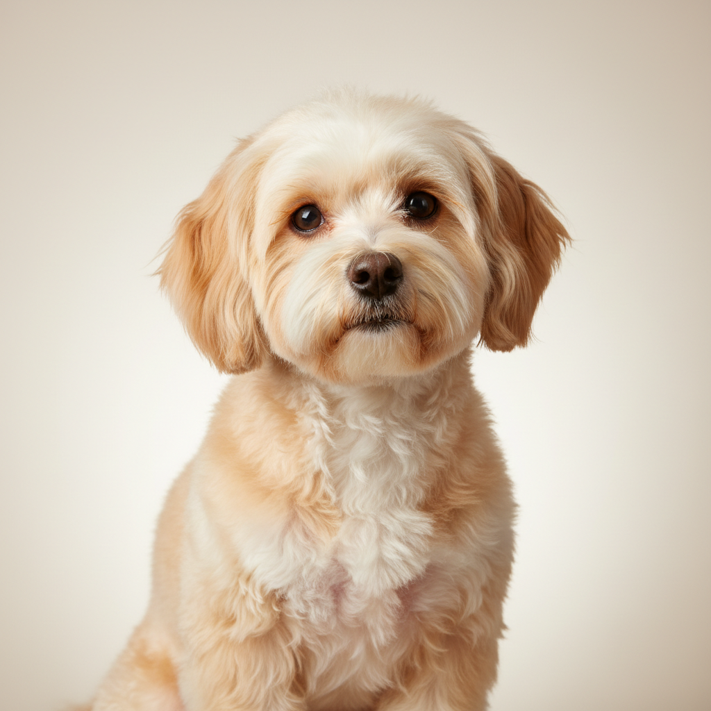 Maltipoo — dorosły pies
