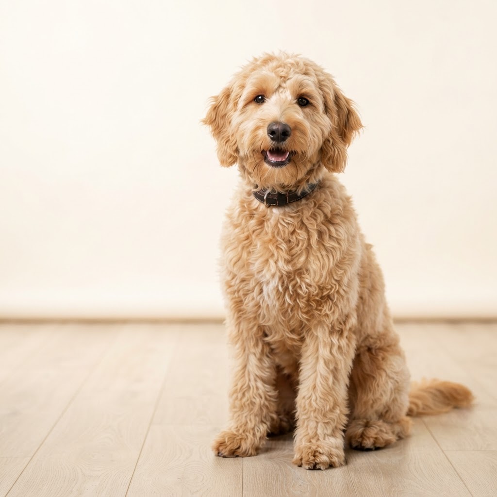 Labradoodle Średni — young dog