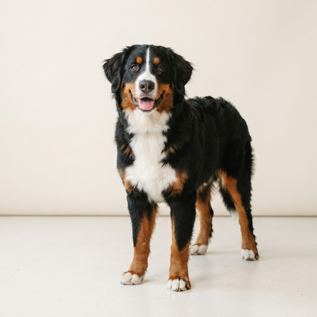 Berneński Pies Pasterski — young dog