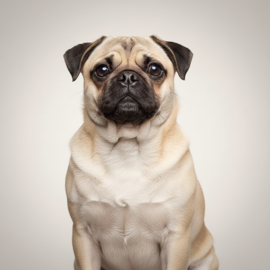 Mops — dorosły pies