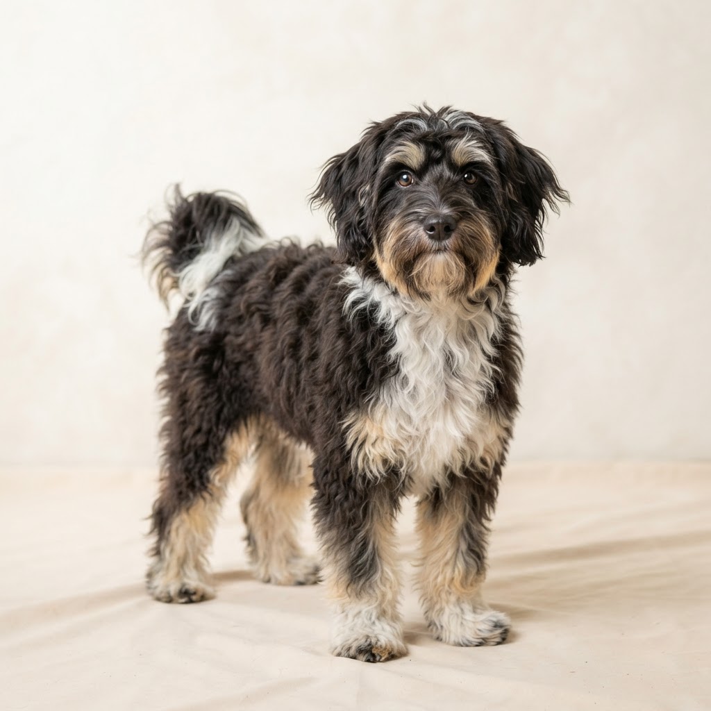 Terier Tybetański — young dog