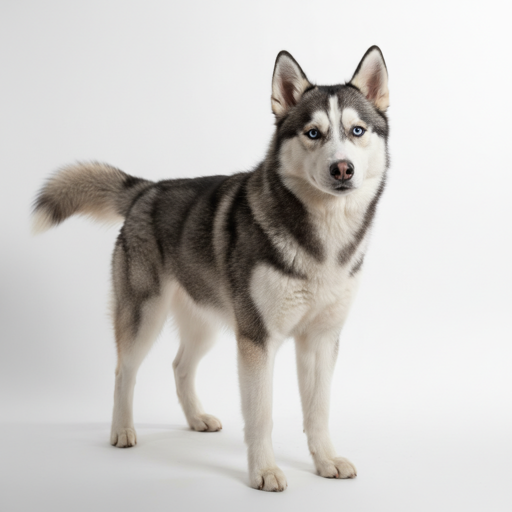 Husky Syberyjski — young dog