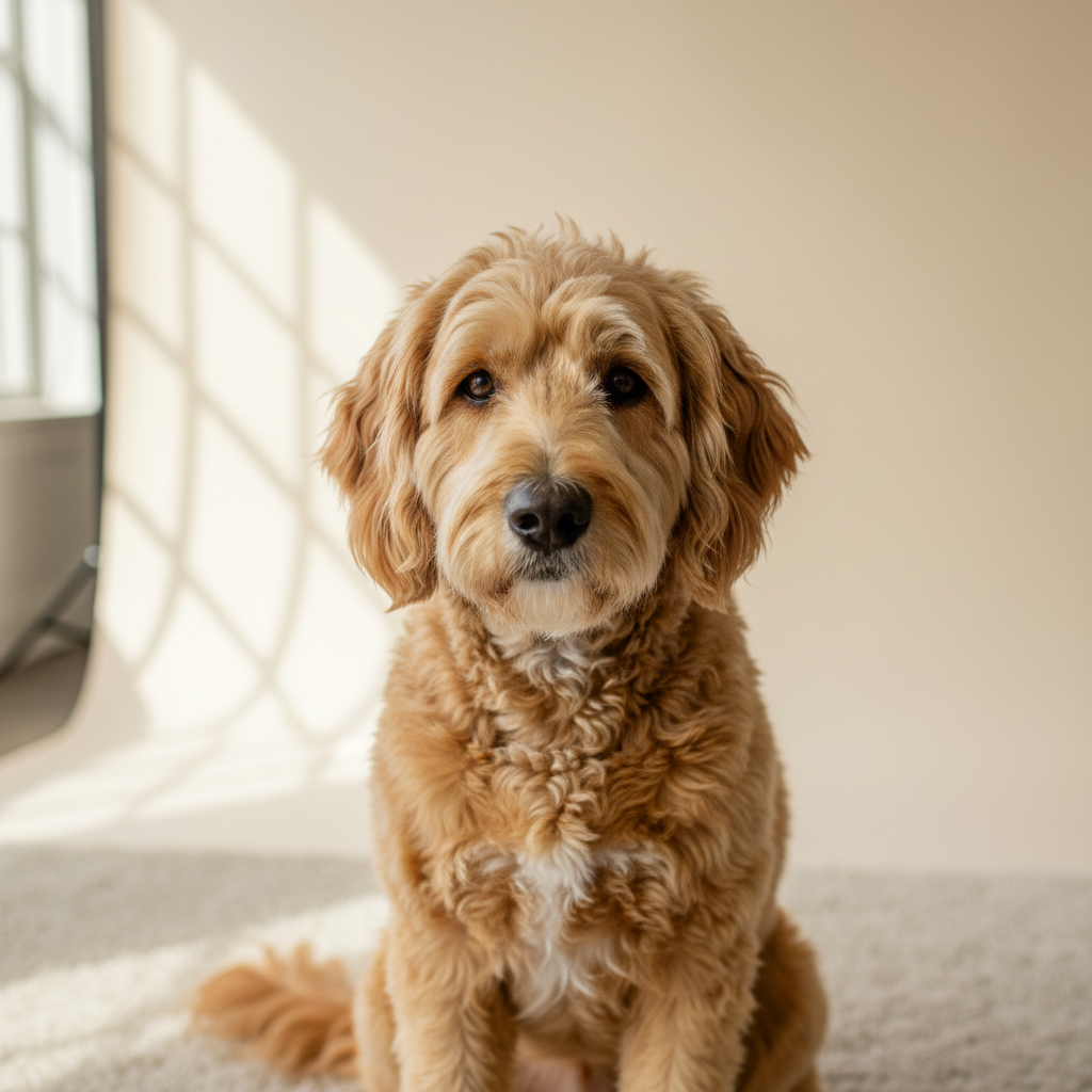 Goldendoodle — senior dog