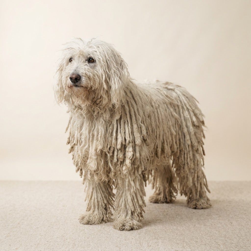 Komondor — senior dog