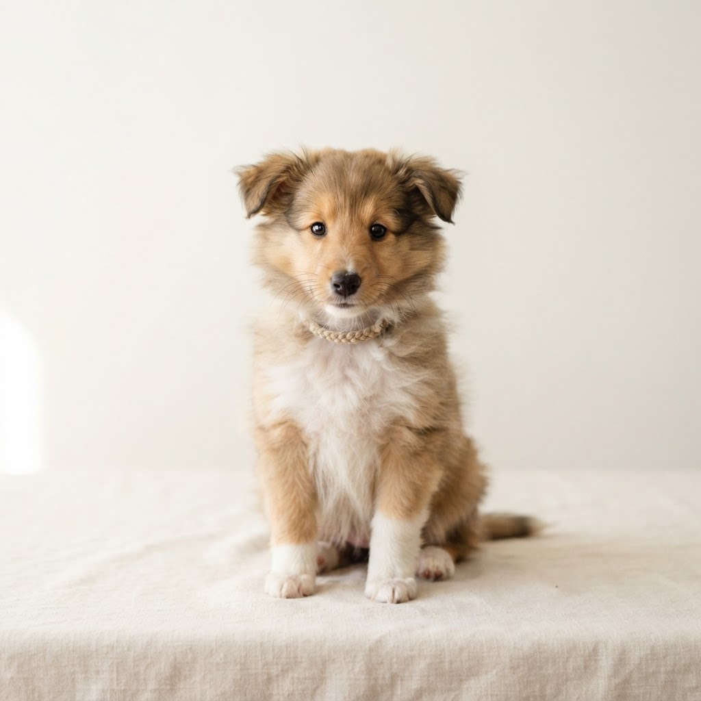 Owczarek szetlandzki — puppy