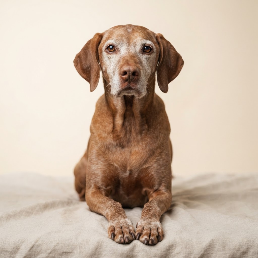 Węgierski Wyżeł — senior dog