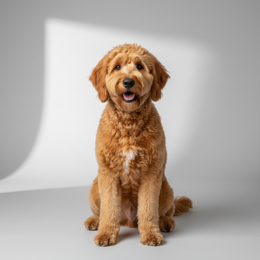 Goldendoodle — dorosły pies