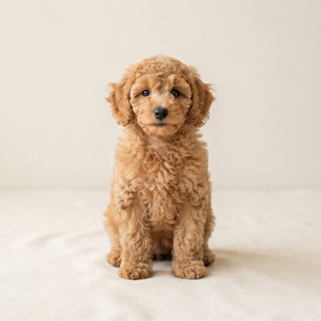 Pudel Średni — puppy
