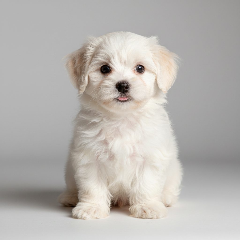 Maltańczyk — puppy