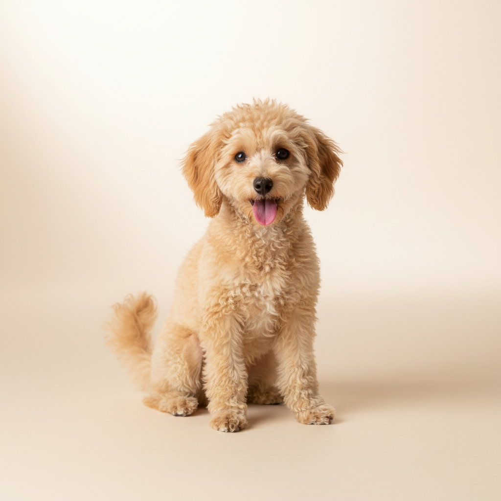 Pudel miniaturowy — young dog