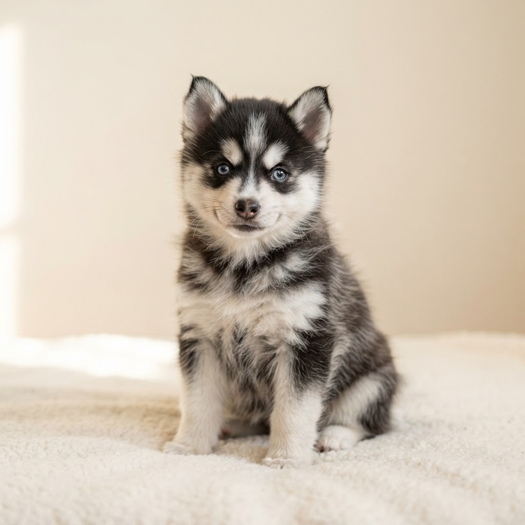 Pomsky — puppy