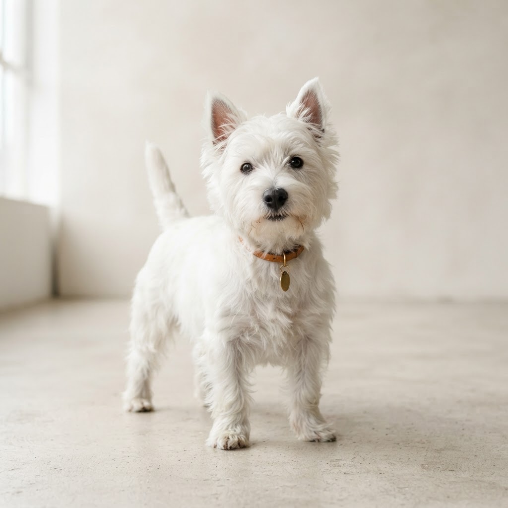West Highland White Terrier — young dog