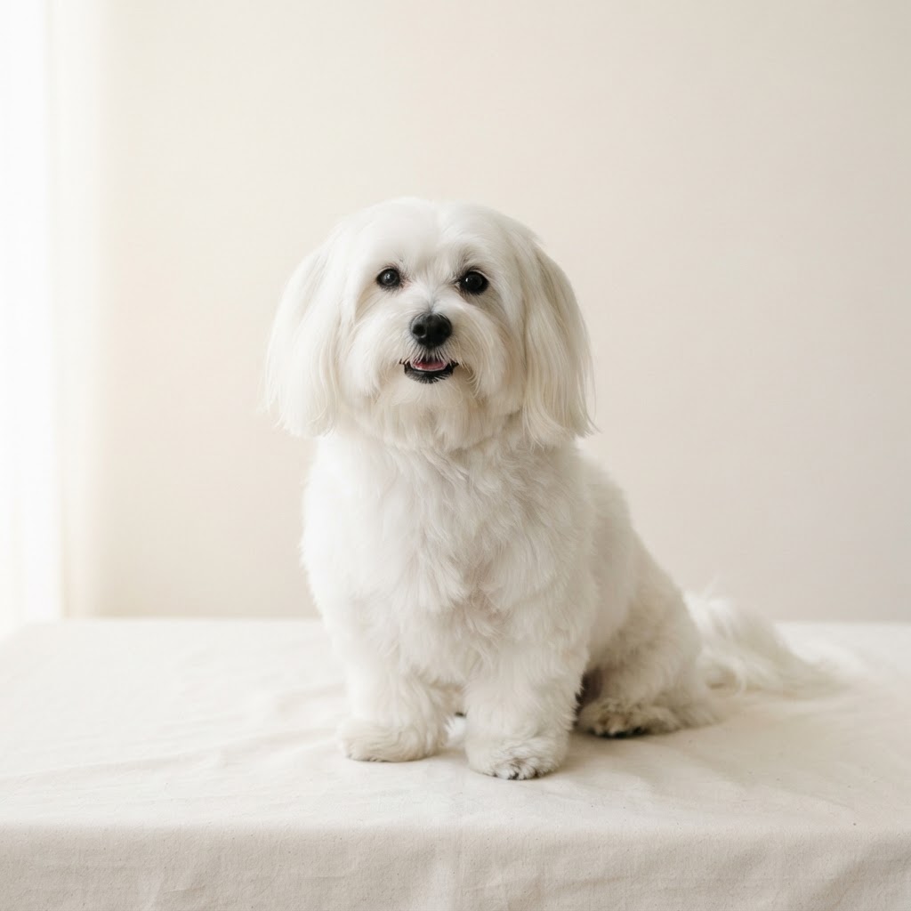 Coton de Tuléar — dorosły pies