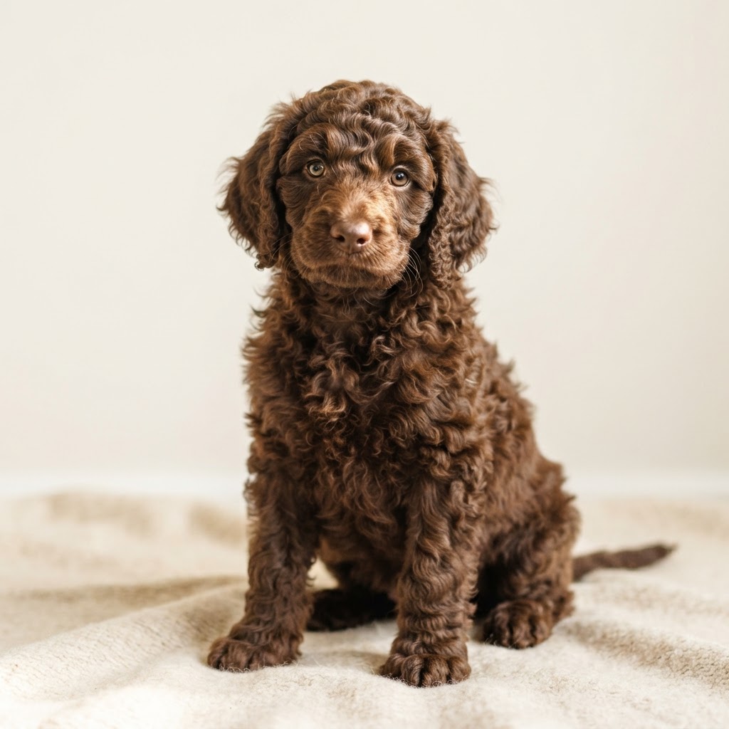 Irlandzki spaniel wodny — puppy