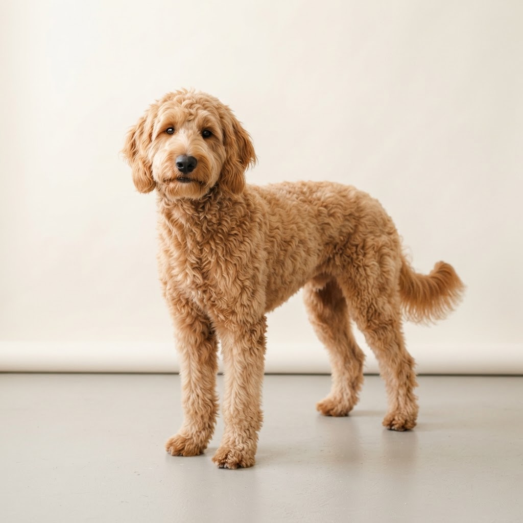 Labradoodle Duży — young dog