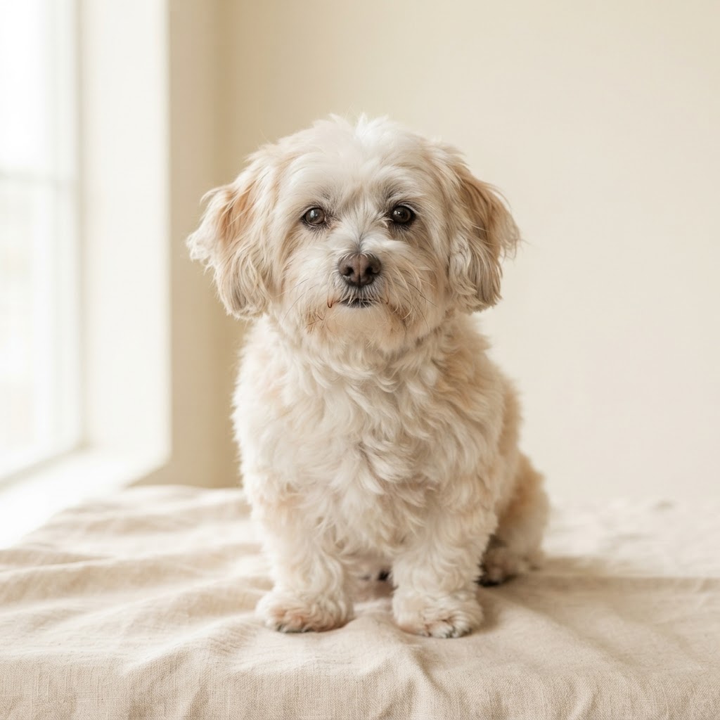 Coton de Tuléar — senior dog