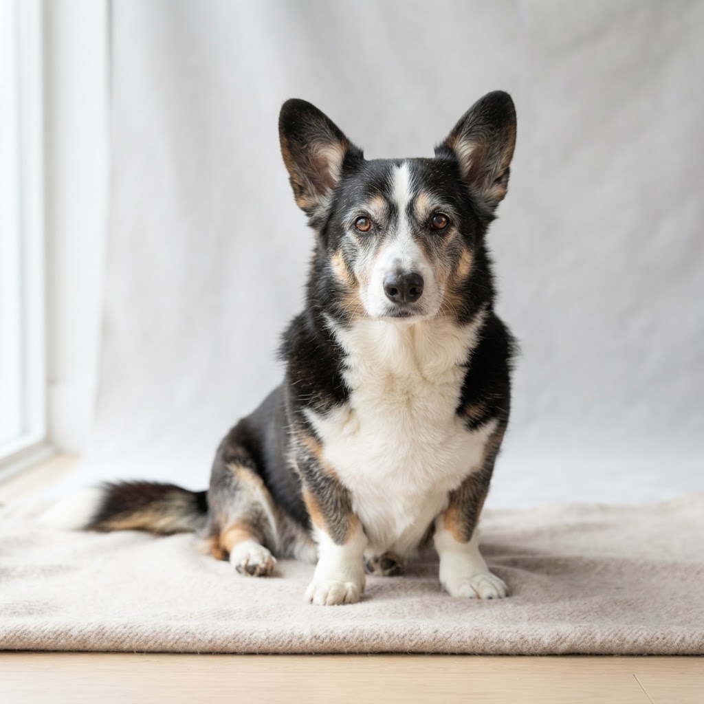 Cardigan Welsh Corgi — senior dog