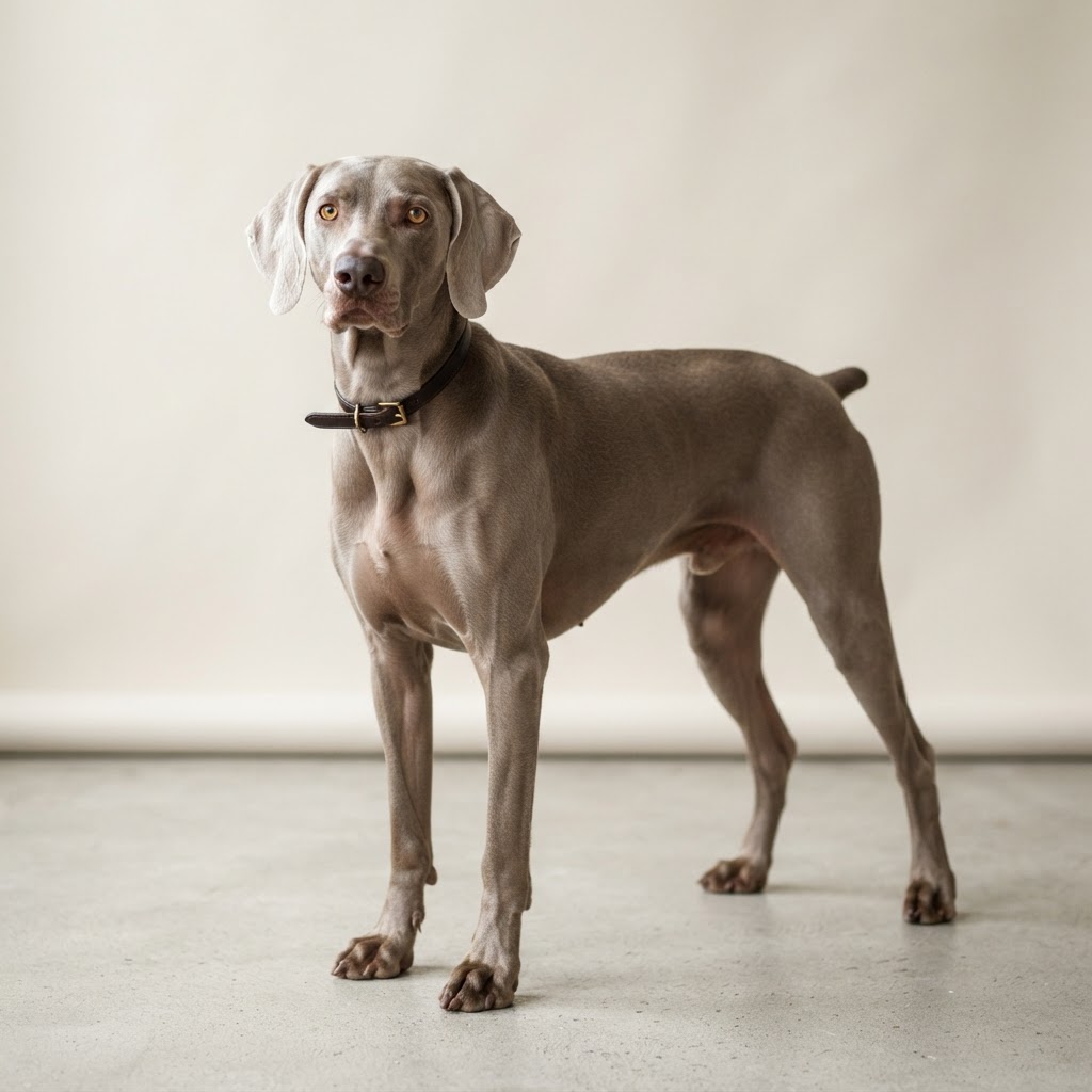 Wyżł Weimarski — adult dog