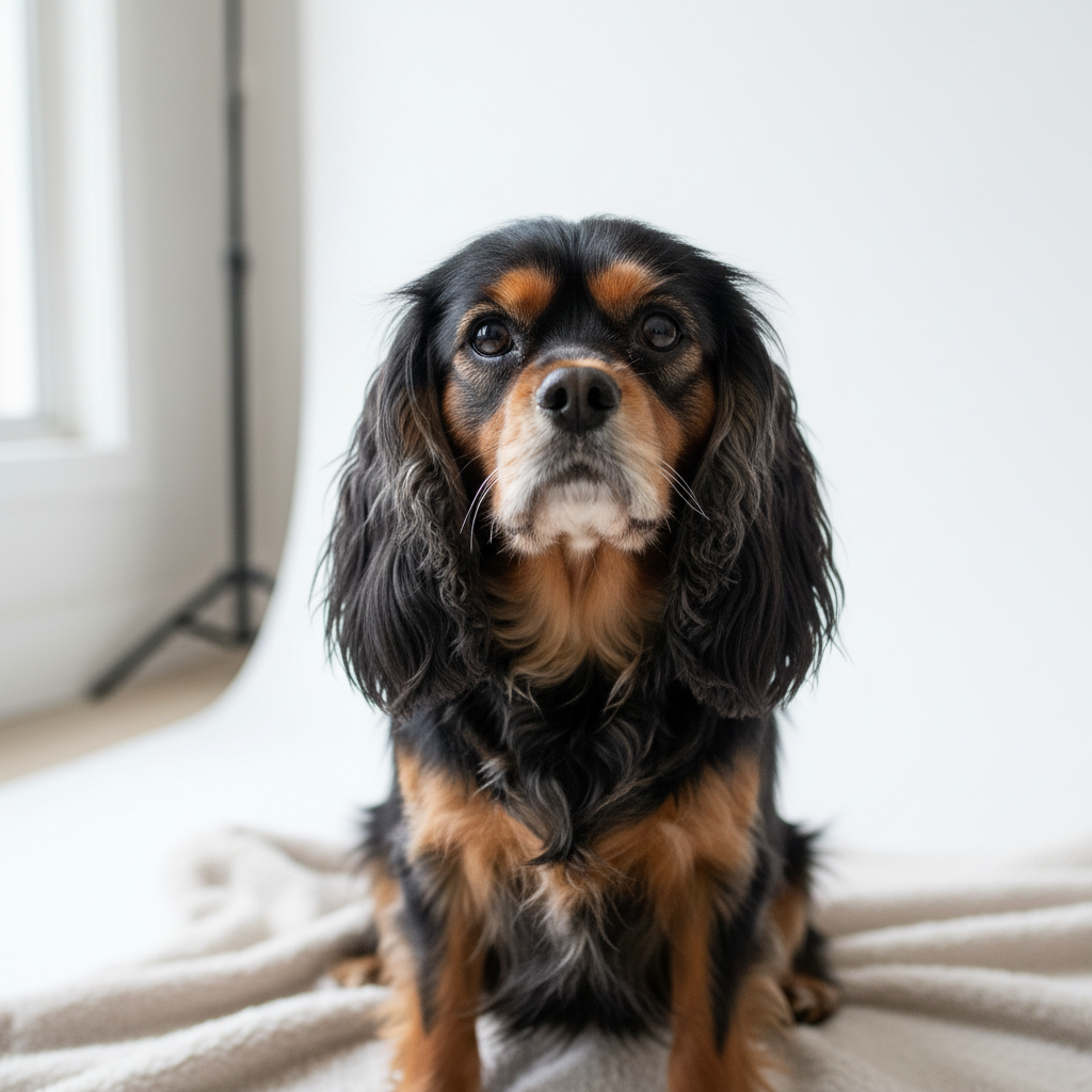 Cavalier King Charles Spaniel — senior dog
