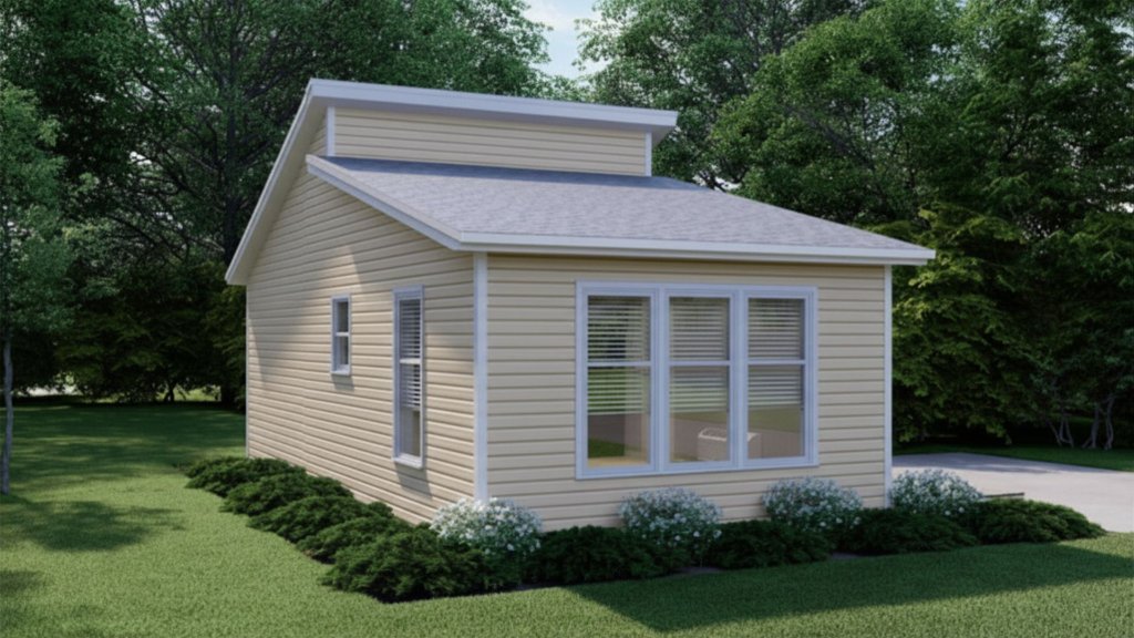 The Cottage exterior rendering